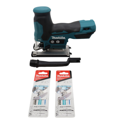 Makita XVJ05Z 18V LXT Brushless Cordless Jig Saw, Variable Speed, 3 Orbital Settings, 0-2,600 SPM, Tool-Free Blade Change, LED Light, 1" Stroke Length, Tool Only