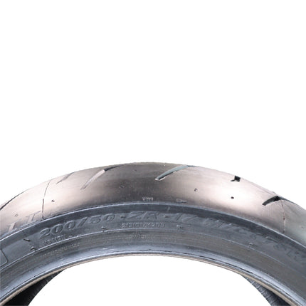 Pirelli Diablo Rosso II 200/50-17 (75W) TL Rear & 120/70 ZR 17 M/C (58W) TL (K) Front Motorcycle Tire - High Performance, Durable, and Reliable: Sport Performance for Road Use with Keychain