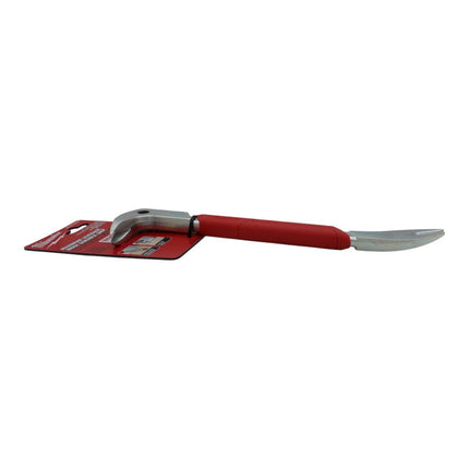 Milwaukee 48-22-9031 10 in. Nail Puller with Dimpler, SMOOTHPULL Removal Head, Wear-Resistant Grip, Beveled Edge, Nickel-Plated, Sets 4d & 6d Finishing Nails