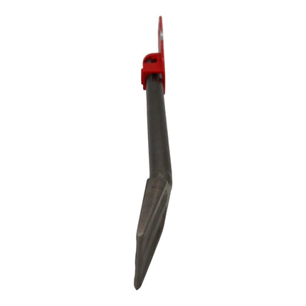 Milwaukee 48-62-4089 SDS-MAX SLEDGE Scraping Chisel, 2 in. x 12 in. Heavy-Duty Forged Steel Demolition Chisel with Reinforced Edges