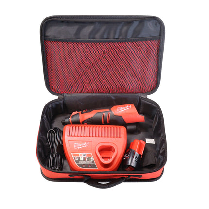 Milwaukee M12 Brushless Rotary Tool Kit, Cordless 12-Volt Rotary Tool with Variable Speed, Compact Cutting, Grinding, Sanding and Detail Work, Includes Battery and Charger