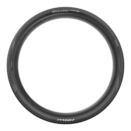 Pirelli Cinturato Adventure 40 622 Black Gravel Bicycle Tire (700x40c)   Tubeless Ready ProWALL, Puncture Protection   with Keychain