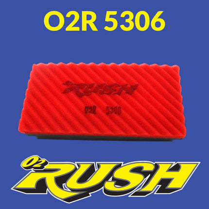 O2 RUSH High‑Performance Adventure Bike & ATV/SXS Air Filter - Fits Ducati Desert X (2022+) – Washable, Reusable, Maximum Airflow & Engine Protection - CNC‑Pre-Oiled Air Filter
