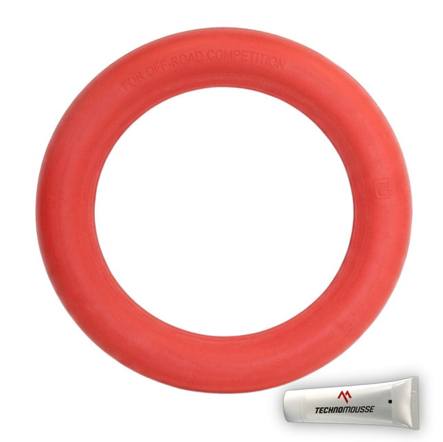 Technomousse 80/100/21 Soft Dirt Bike Front Tire Mousse Insert Red Series MS05 Standard Compound - Enduro Motocross Foam Tire Tube - Puncture and Cut Resistant
