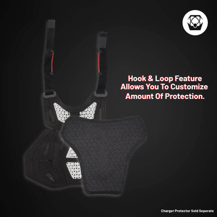 Atlas Charger Youth CE Insert Kit  (A1005‑01‑000) Youth Chest Pad Replacement Kit - Lightweight Comfort Padding with CE Certification for Kids Motocross, Off‑Road Riding & Other Extreme Sports