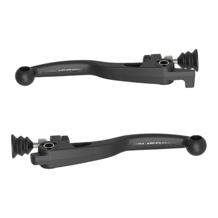 Polisport 91635 APT Levers Kit for Magura Husqvarna TE/FE 2017-2021 – Black – Unbreakable Performance Lever Set with Durable Finish Perfect Factory Fit Impact Resistant