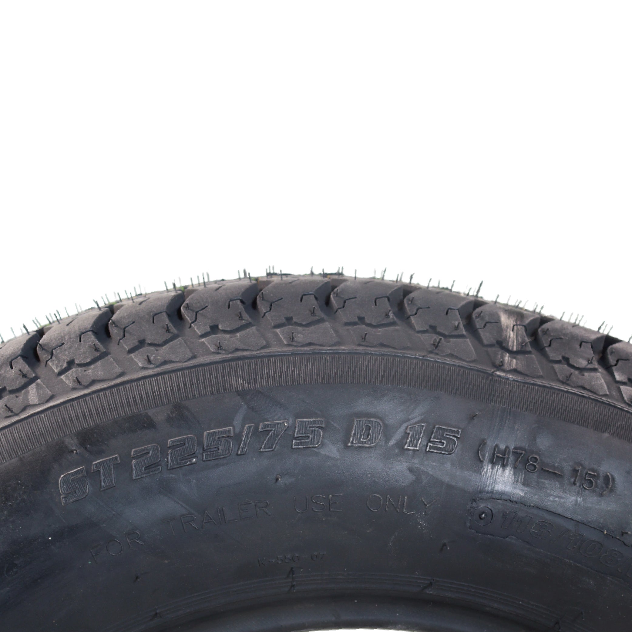 Kenda K550 ST225/75D15 Loadstar Trailer Tire Bias-Ply Tire for Superior Towing Performance with Enhanced Stability for Utility Trailers, Cargo Trailers, and Boat Trailers with Kenda Keychain (2 Pack)