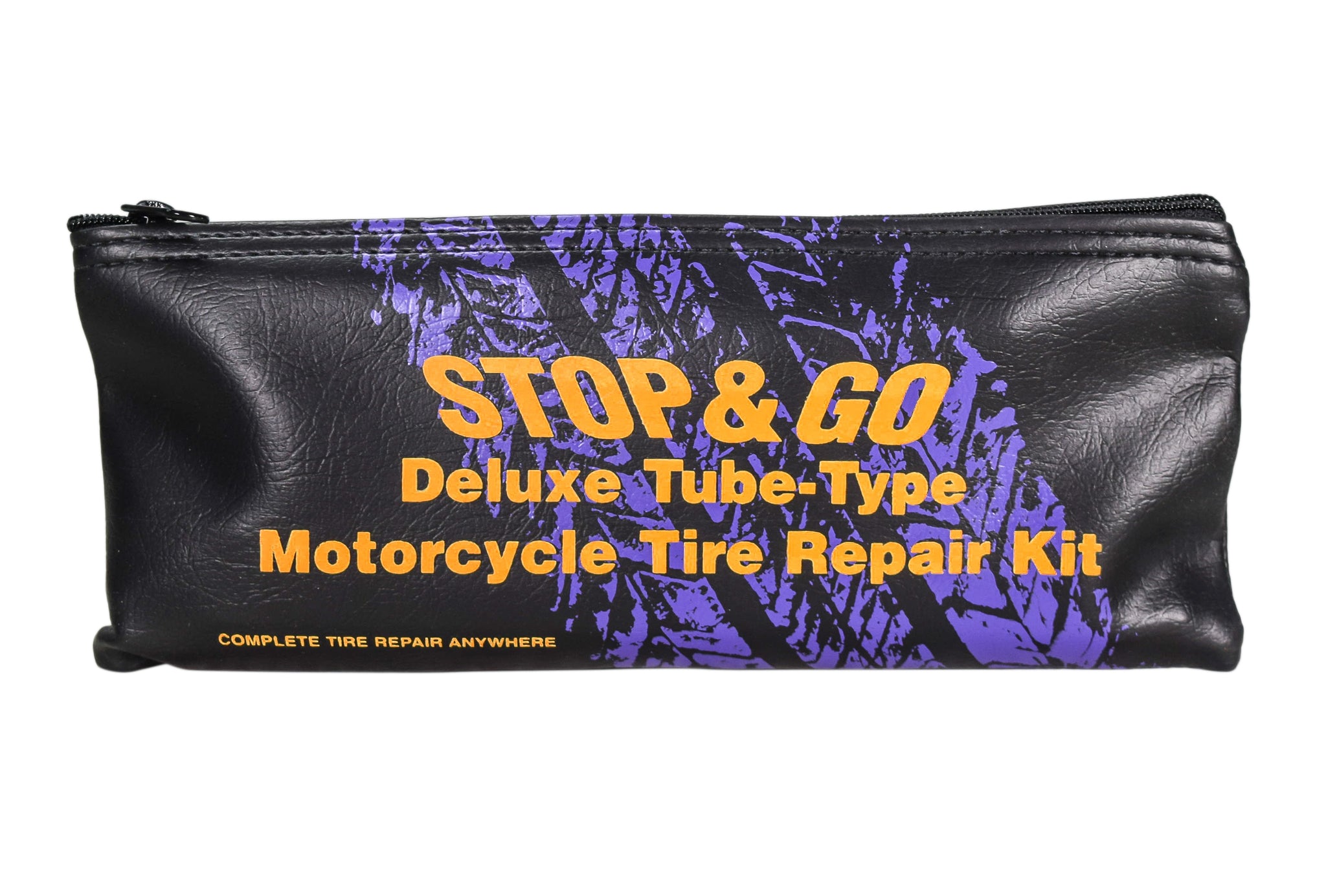 Stop & Go 1025 Deluxe Tube-Type Motorcycle Tire Repair Kit for Motorcycles, Scooters, and Spoked Wheel Vehicles