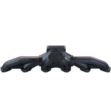 Diesel Power Source T4 Exhaust Manifold 1998-2018 Dodge Ram 5.9L 6.7L Cummins Center Mount 3-Piece High Flow Performance Upgrade Faster Spool Lower EGTs T4 Turbo Direct Fit (NOT OEM Stock Turbo)