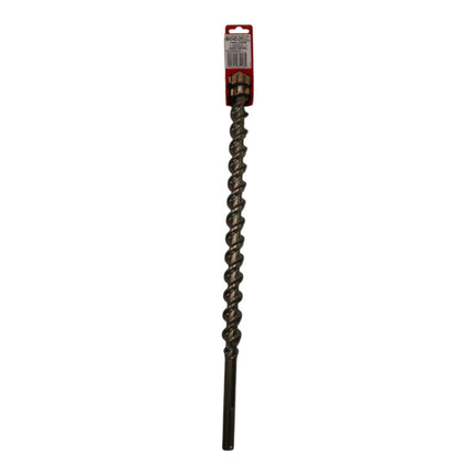 Milwaukee 48-20-8972 SDS-MAX 4CT MX4 Drill Bit, 1-1/4 in. x 18 in. x 23 in., Rebar Guards for Durability in Hard Aggregate & Rebar, Sharp Centering Tip for Exact Drilling in Concrete