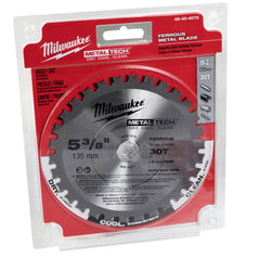 Milwaukee 48-40-4070 5-3/8-Inch 30T Ferrous Metal Blade