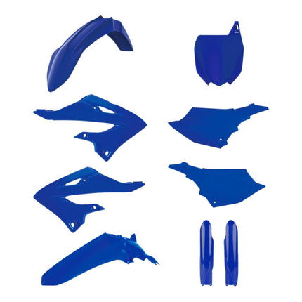 Polisport 91652 Full Plastic Kit for Yamaha YZ125 YZ250 22-26 OEM Blue. Complete Replica Bodywork w/ Front & Rear Fenders, Side Panels, Number Plate, Radiator Scoops & Fork Guards