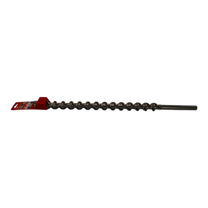 Milwaukee 48-20-8972 SDS-MAX 4CT MX4 Drill Bit, 1-1/4 in. x 18 in. x 23 in., Rebar Guards for Durability in Hard Aggregate & Rebar, Sharp Centering Tip for Exact Drilling in Concrete