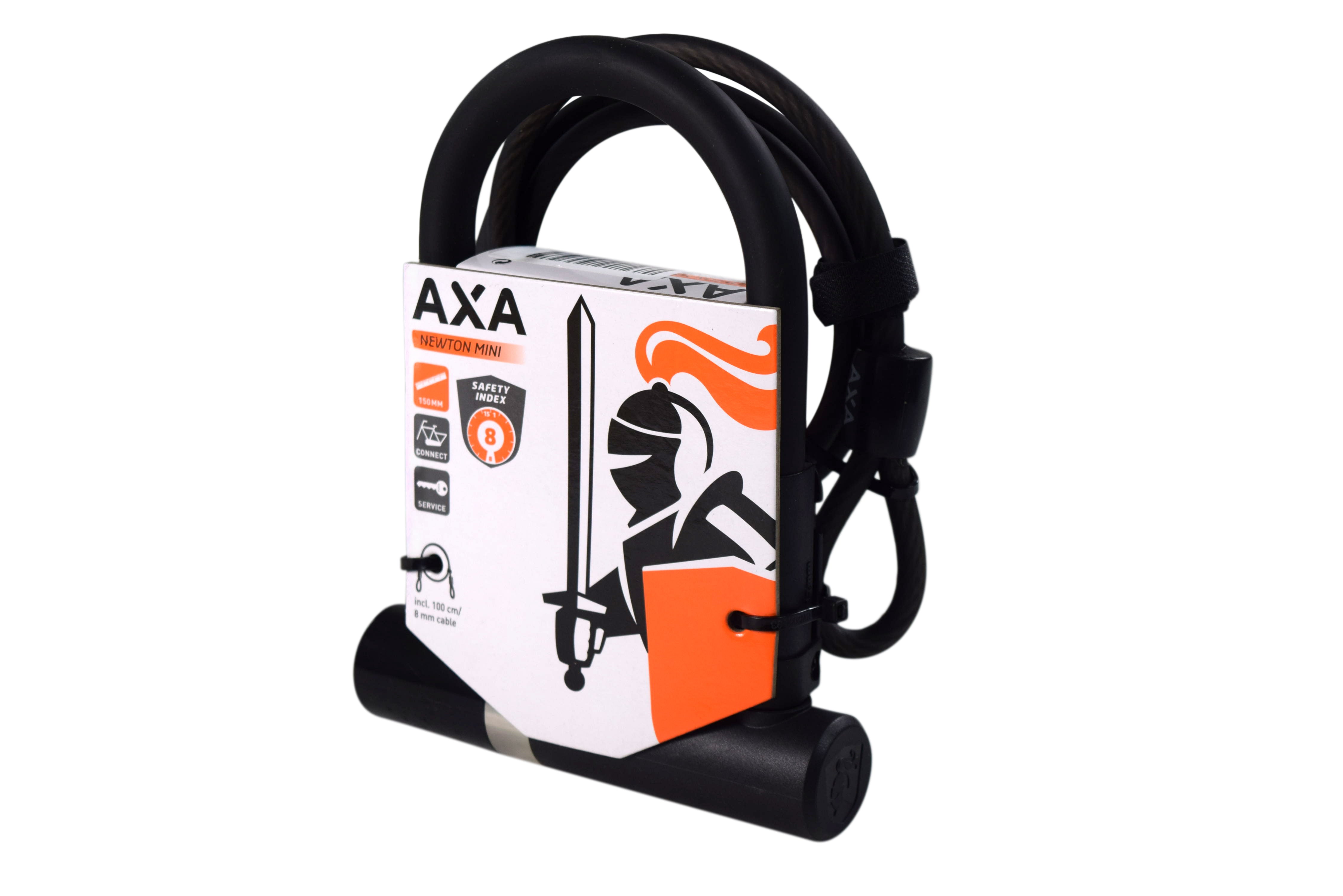 AXA-005155-Newton-Mini-Cable-100-8-w-Mounting-Bracket-U-Lock-image-2