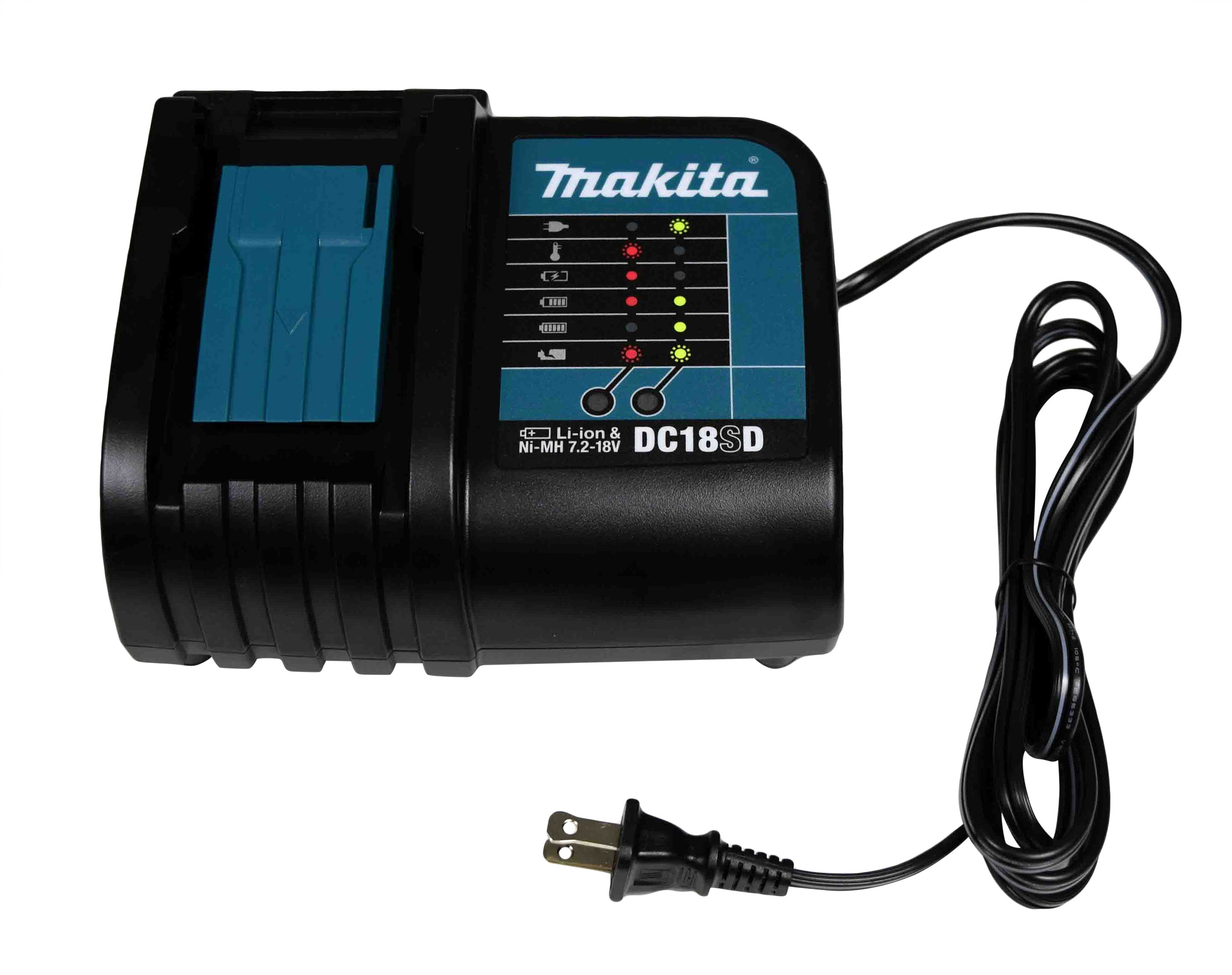 Makita-DC18SD-Battery-Charger-for-Li-Ion-Batteries-image-1