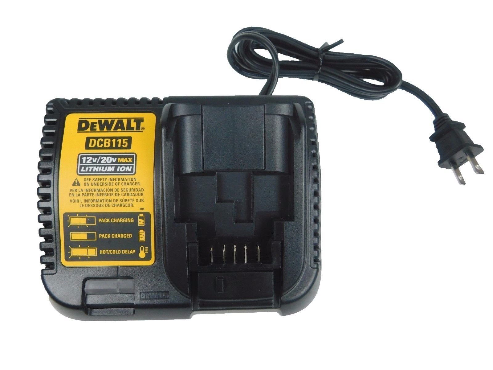 Dewalt DCB115 10.8V-18V MAX Lithium-Ion Multi-Voltage Battery - DCB115-NBX