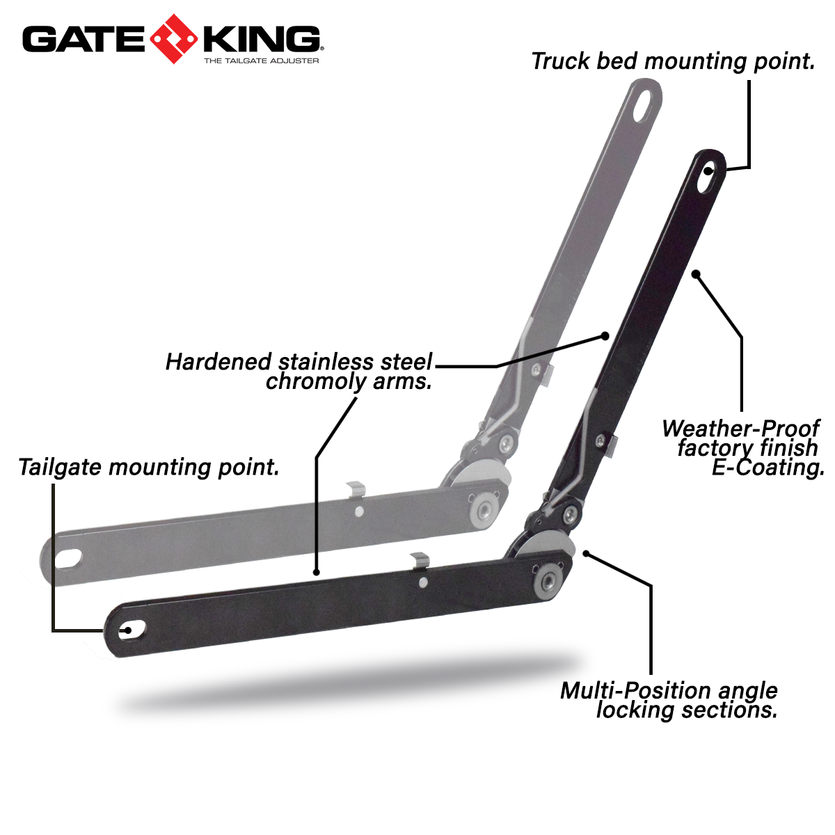 Gate-King-Ratcheting-Multi-Position-Tailgate-Adjuster-for-Ford-F150-2004-2014-image-2