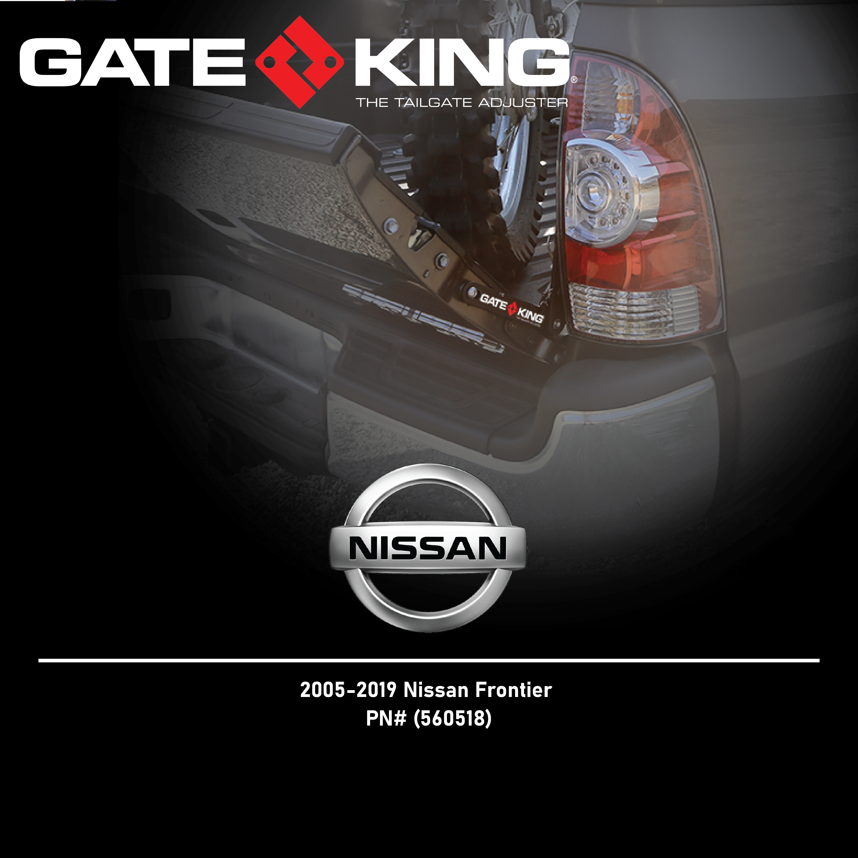 Gate-King-Tailgate-Adjuster-for-Nissan-Frontier-2005-2019-S-SL-SV-PRO-4X-image-3